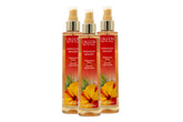 Calgon front packaging showing Hawaiian Ginger bottle and branding benefit portable refreshment