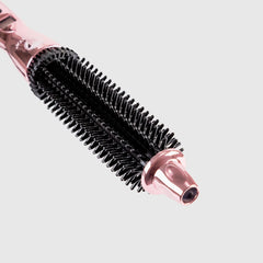 Calista bristle close-up highlighting heat-safe nylon bristles for gentle glide