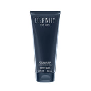 Calvin Klein Eternity front packaging showing sleek bottle and label, comfort after shave