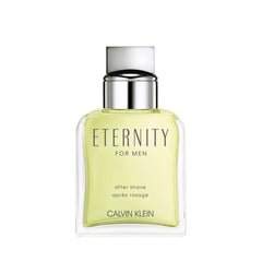 Calvin Klein Eternity front packaging showing clean bottle and branding for classic scent benefit