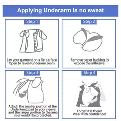 CANAGROW pad attached inside shirt preventing visible sweat