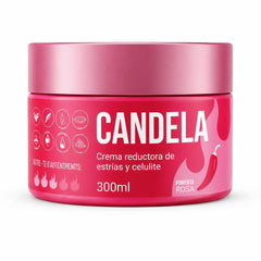 CANDELA jar front view showing label and 300g size benefit