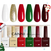 CANNI front packaging showing six festive gel bottles and gift-ready box