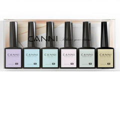 CANNI front packaging showing full 6-piece kit and neat display benefit: clear contents view