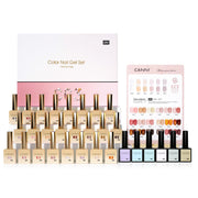 CANNI front packaging view showing full 30-piece set and color card for easy selection