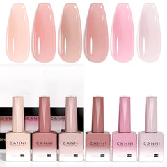 CANNI front packaging showing six sheer pink bottles and kit benefit quick selection