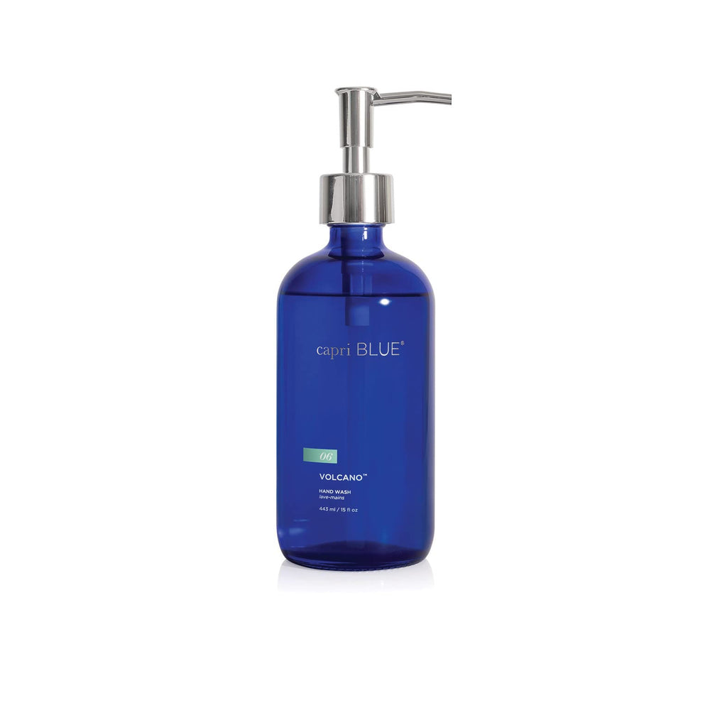 Capri Blue front cobalt bottle showing elegant sink styling and visual appeal