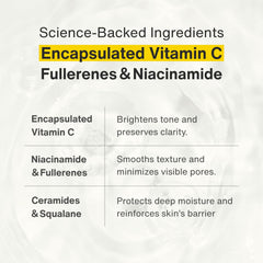 CAPSULE SERUM opened capsule releasing concentrated serum