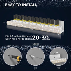 Care&More YJ installation hardware and screws for easy wall mounting