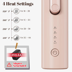 CARESKY portable brush held in hand showing travel-friendly scale and convenience