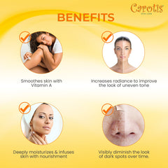 CAROTÏS applied to elbow and knee demonstrating targeted spot treatment benefit