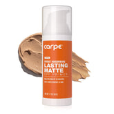 Carpe primer front packaging showing product and benefits