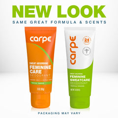 Carpe open jar showing cream top and easy scoop for smooth application