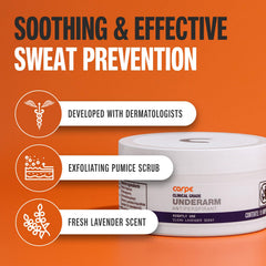 Carpe wipe texture close-up highlighting gentle, non-irritating formula