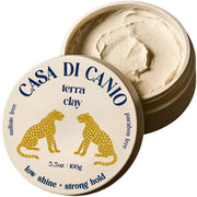 Casa Di Canio front packaging showing unscented matte pomade benefit