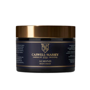 Caswell-Massey front packaging shows 8 fl oz cream and clear brand benefit