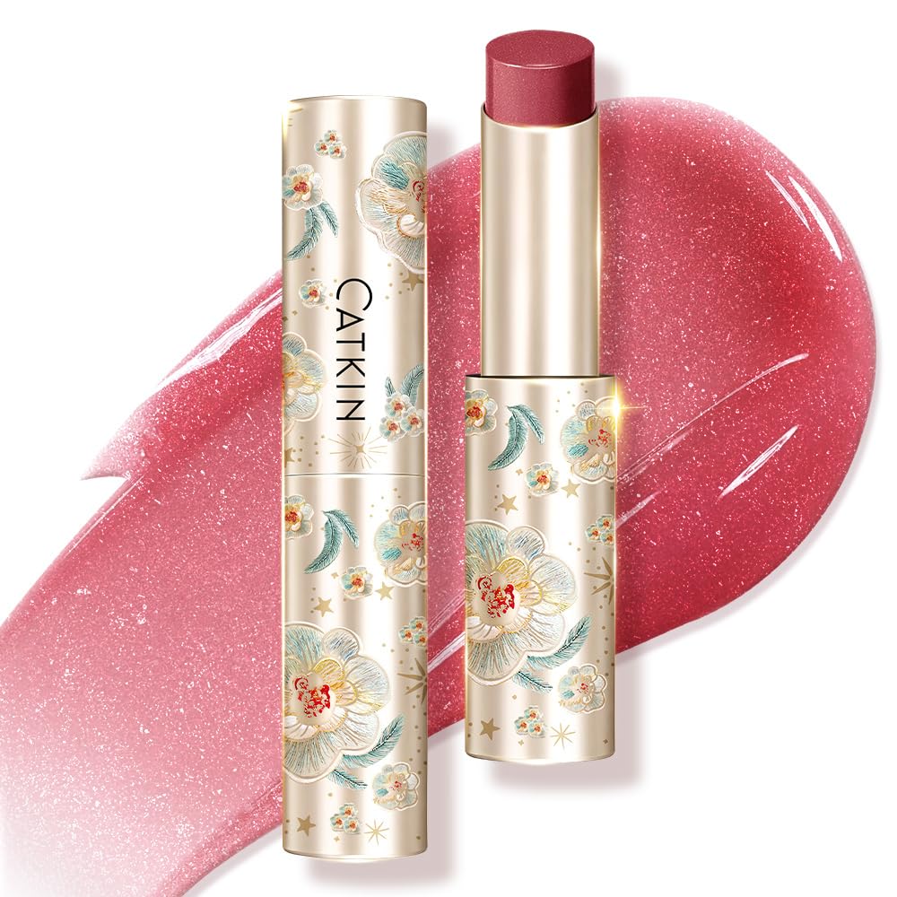 Catkin front packaging showing sunflower tint and glossy finish benefit