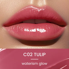 Catkin texture close-up of glossy jelly balm highlighting smooth glide