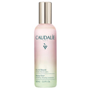 Caudalie front bottle shows brand and elegant packaging, boosts glow