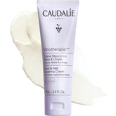 Caudalie hand and nail cream front tube showing brand for nourishing hands