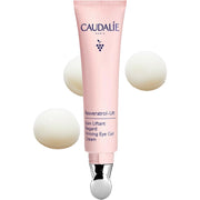 Caudalie jar front view showing product branding and compact size benefits