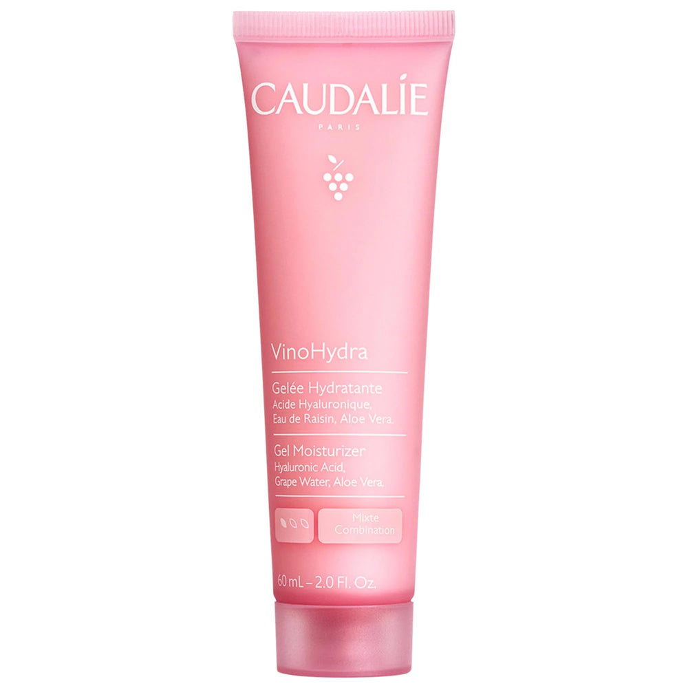 Caudalie jar front view showing product for dewy hydration
