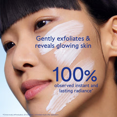 Caudalie creamy texture close-up highlighting smooth application and gentle exfoliation