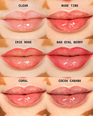 Cay Skin on model demonstrating Irie Rose tint that flatters tones