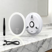 CC Mirrors front view with LEDs showing bright accurate lighting benefit