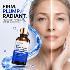 CELDYQUE ingredient label highlighting peptides and bakuchiol benefit ingredient transparency