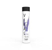 Celeb Luxury bottle front showing pastel lavender color and clear branding benefit refreshes tone