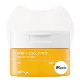 celimax front packaging showing brightening pads and brand benefit clear skin