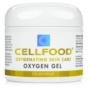 Cellfood oxygen gel front packaging showing clean design and nutrient claim