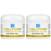 Cellfood oxygen gel front packaging showing tube and label, benefits visible