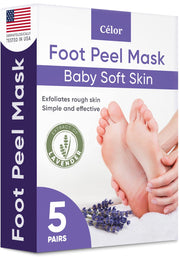 CÉLOR front packaging showing lavender scent and 5 pairs benefit
