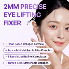 CENTELLIAN 24 applying to under-eye with gentle patting demonstrating non-pulling application