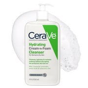 CeraVe front packaging showing large 19oz bottle and clear label, easy identification benefit