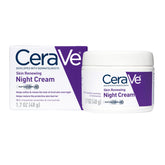 CeraVe night cream front jar showing label and benefits