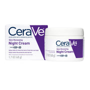CeraVe night cream front jar showing label and benefits