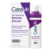 CeraVe front bottle showing product and clear branding with clinical design