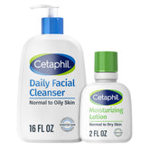 Cetaphil cleanser front pump showing easy dispensing and clean design benefit