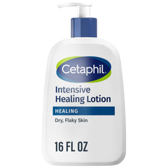 Cetaphil front packaging 16oz showing bottle benefits and size