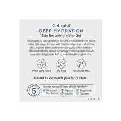 Cetaphil dispensing gel from pump highlighting controlled, hygienic application