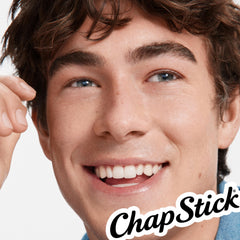 ChapStick medicated texture detail revealing balm finish and soothing feel