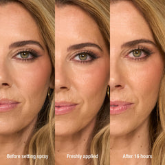 Charlotte Tilbury label detail highlighting ingredients and product benefits