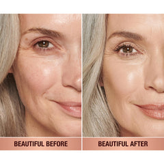 Charlotte Tilbury concealer wand with product drop, highlights precise application