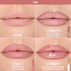 Charlotte Tilbury dual ends detail highlighting sculpt and fill tips for precise definition