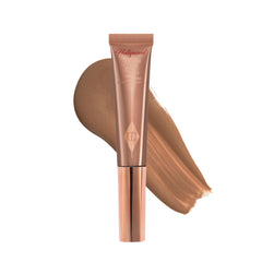 Charlotte Tilbury front view of contour wand showing sleek packaging and easy use