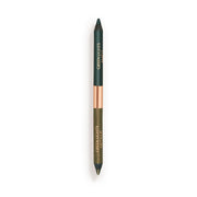 Charlotte Tilbury front view of dual-ended eyeliner showing compact packaging and convenience