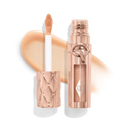 Charlotte Tilbury front packaging of Nudegasm Diamonds showing product and branding benefit high-shine